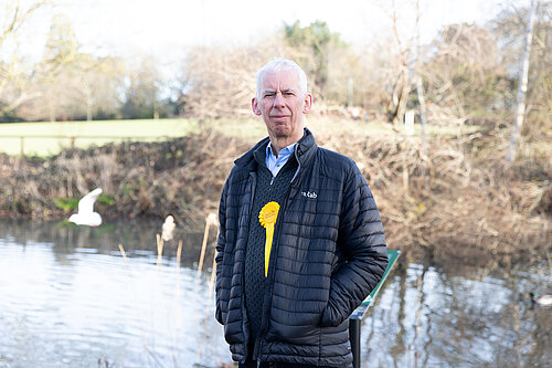 Parliamentary candidate John Milne